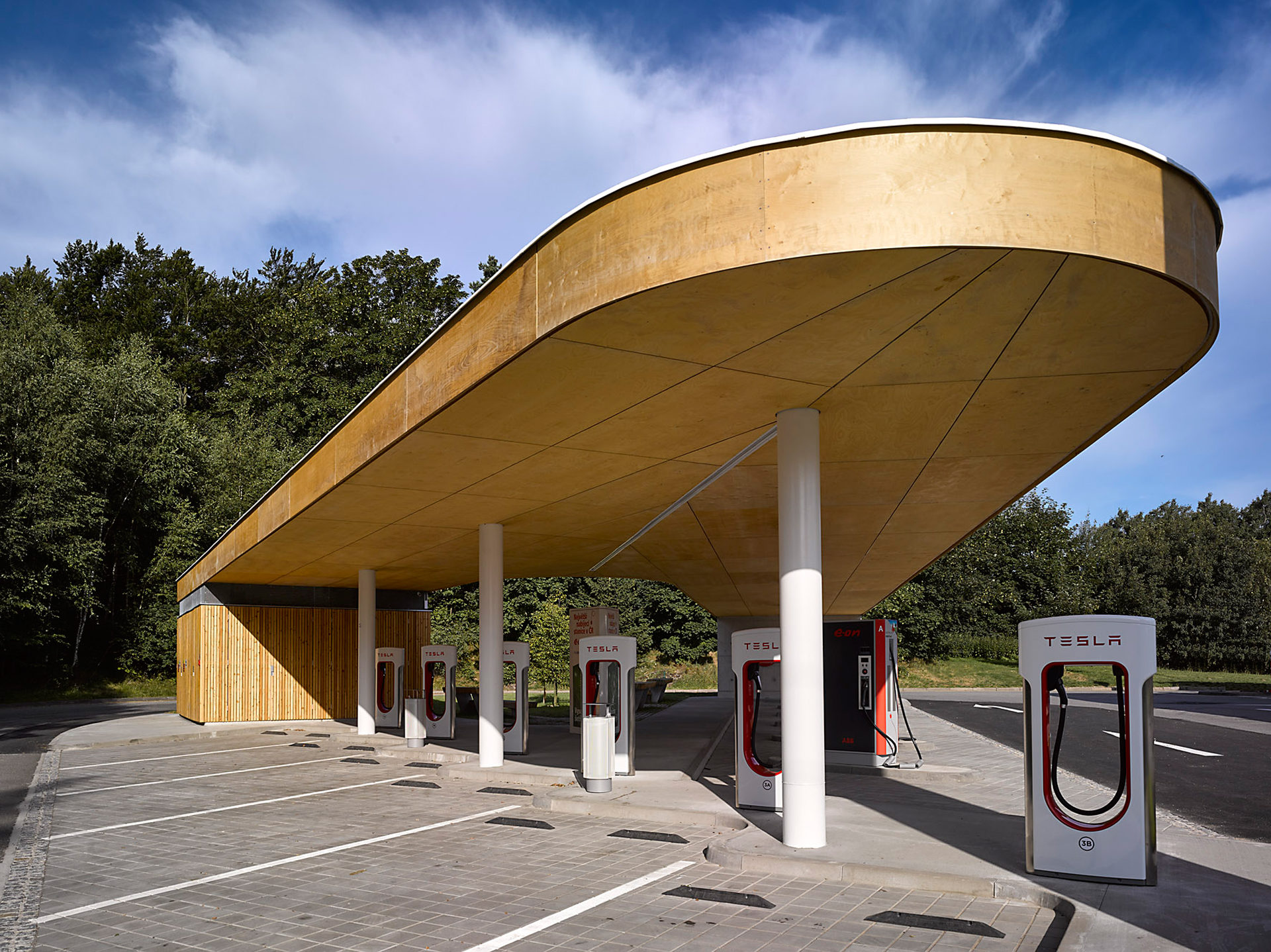 Charging Station for Electric Cars, Humpolec