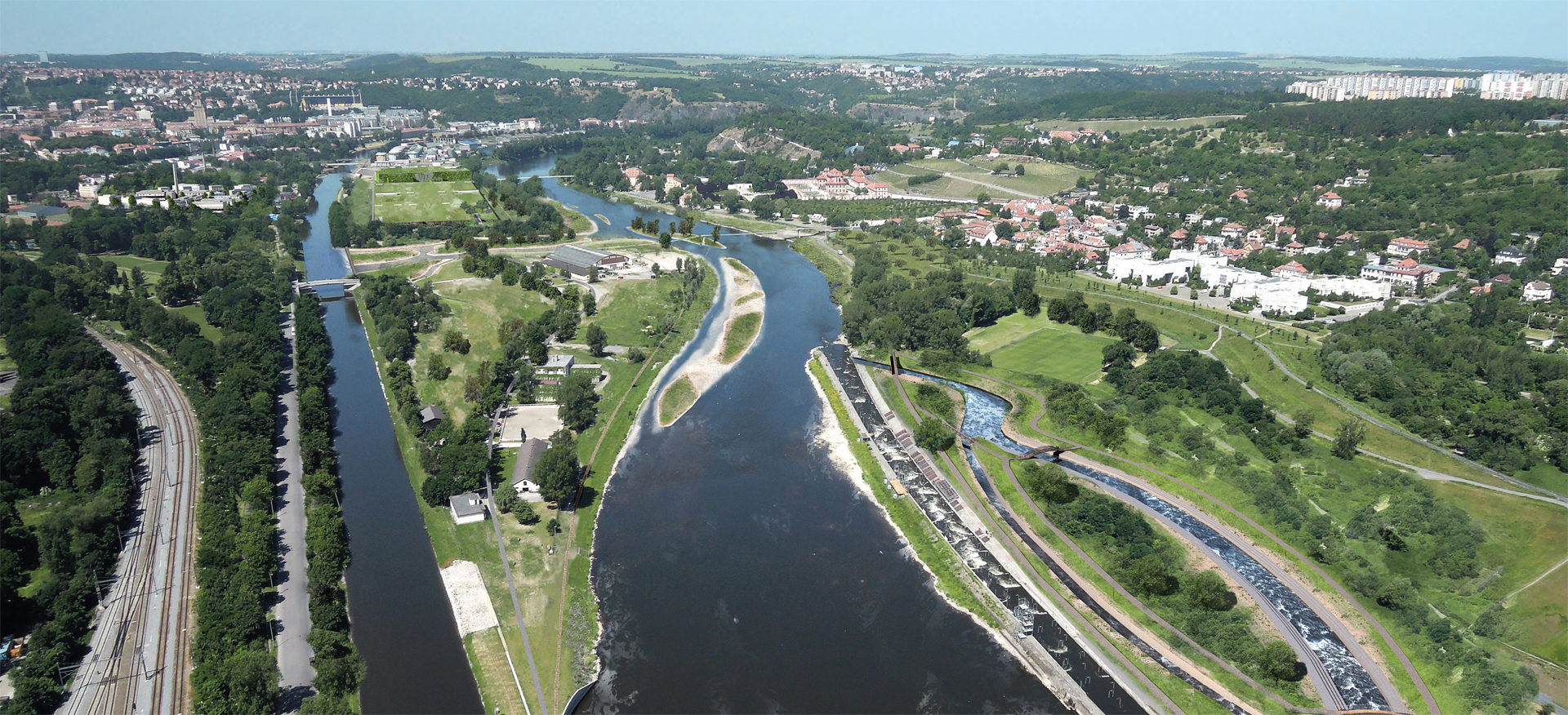 Císařský ostrov, Praha