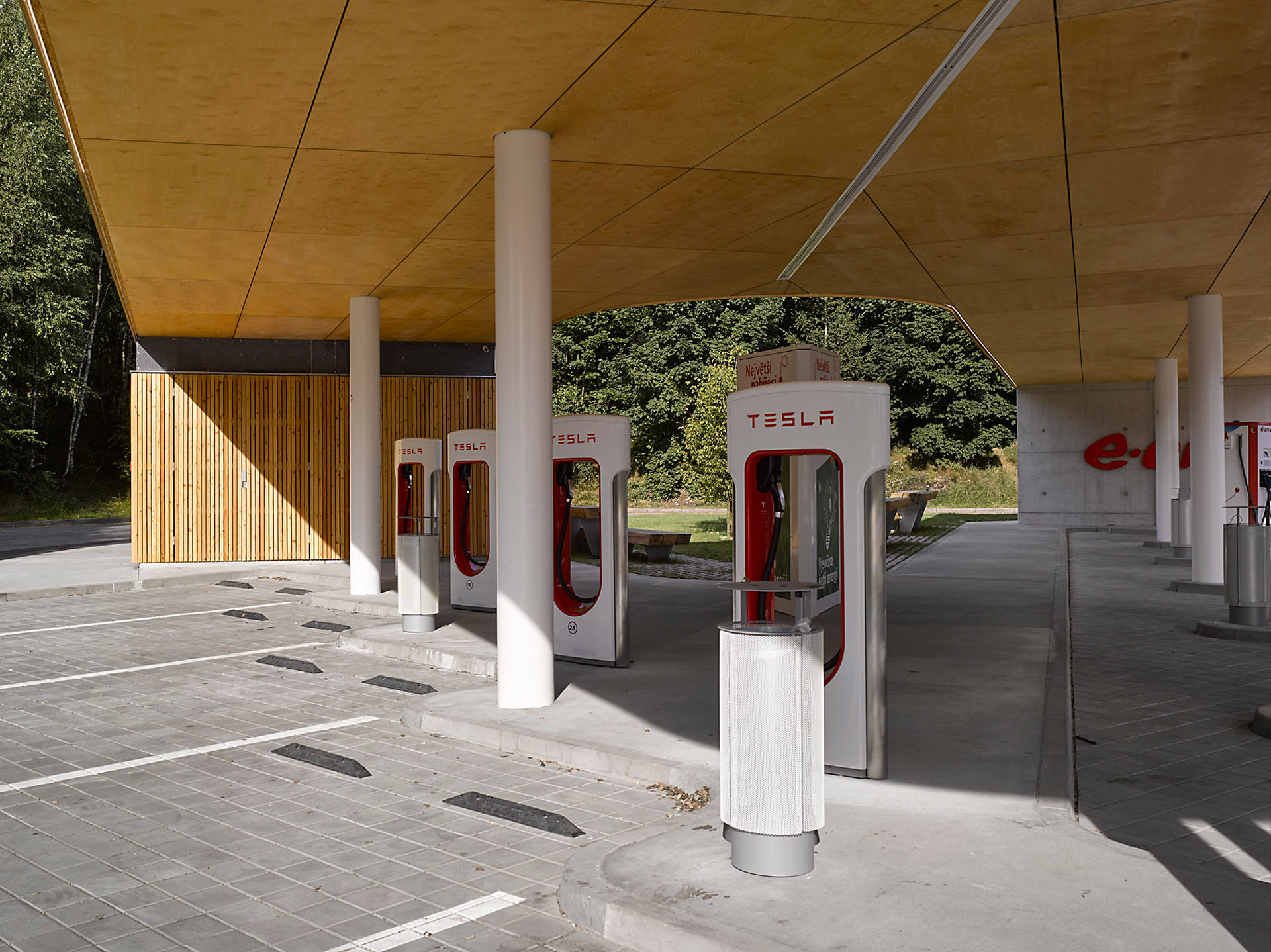 Charging Station for Electric Cars, Humpolec