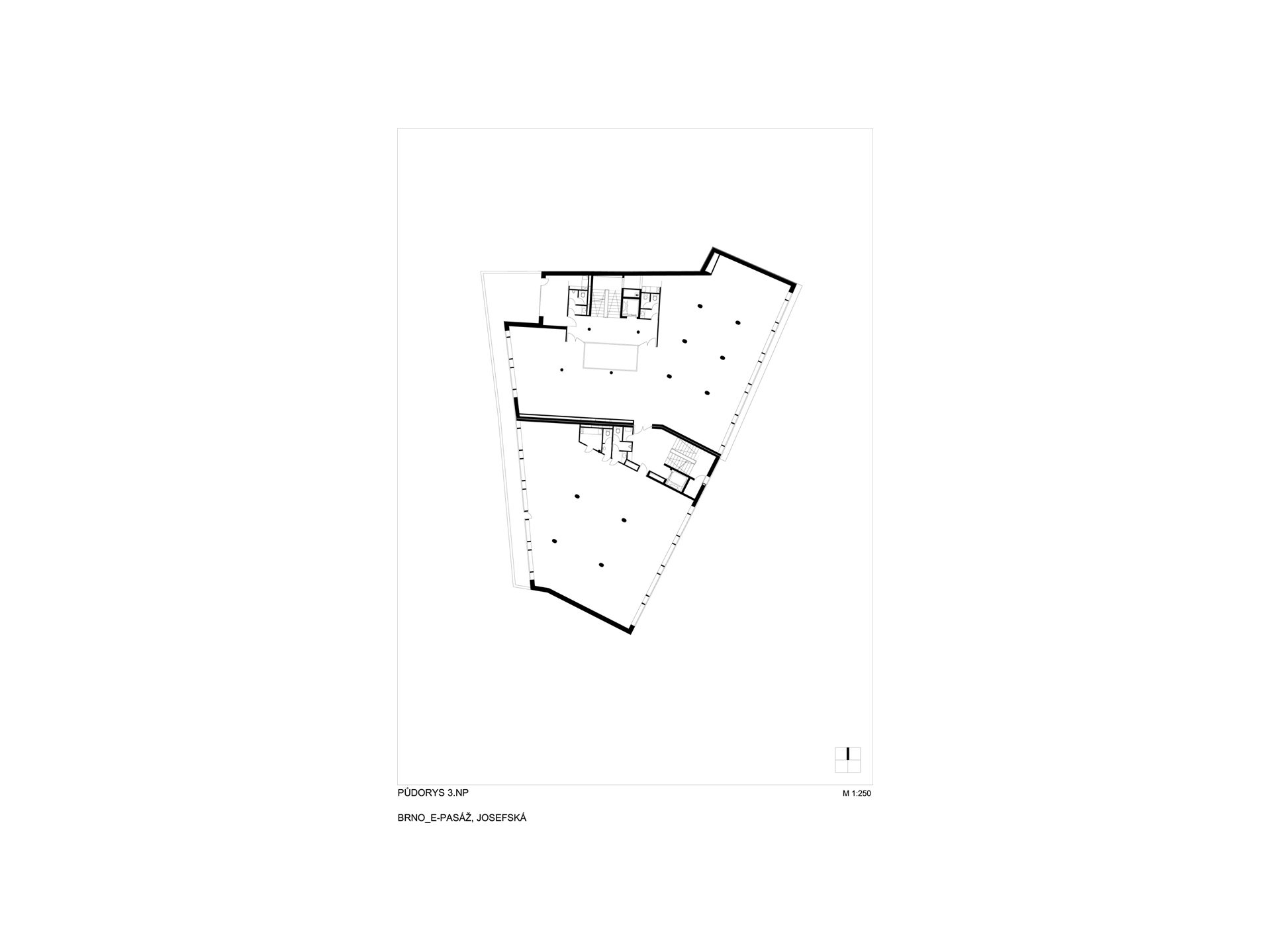 Multi-functional E-passage building, Brno