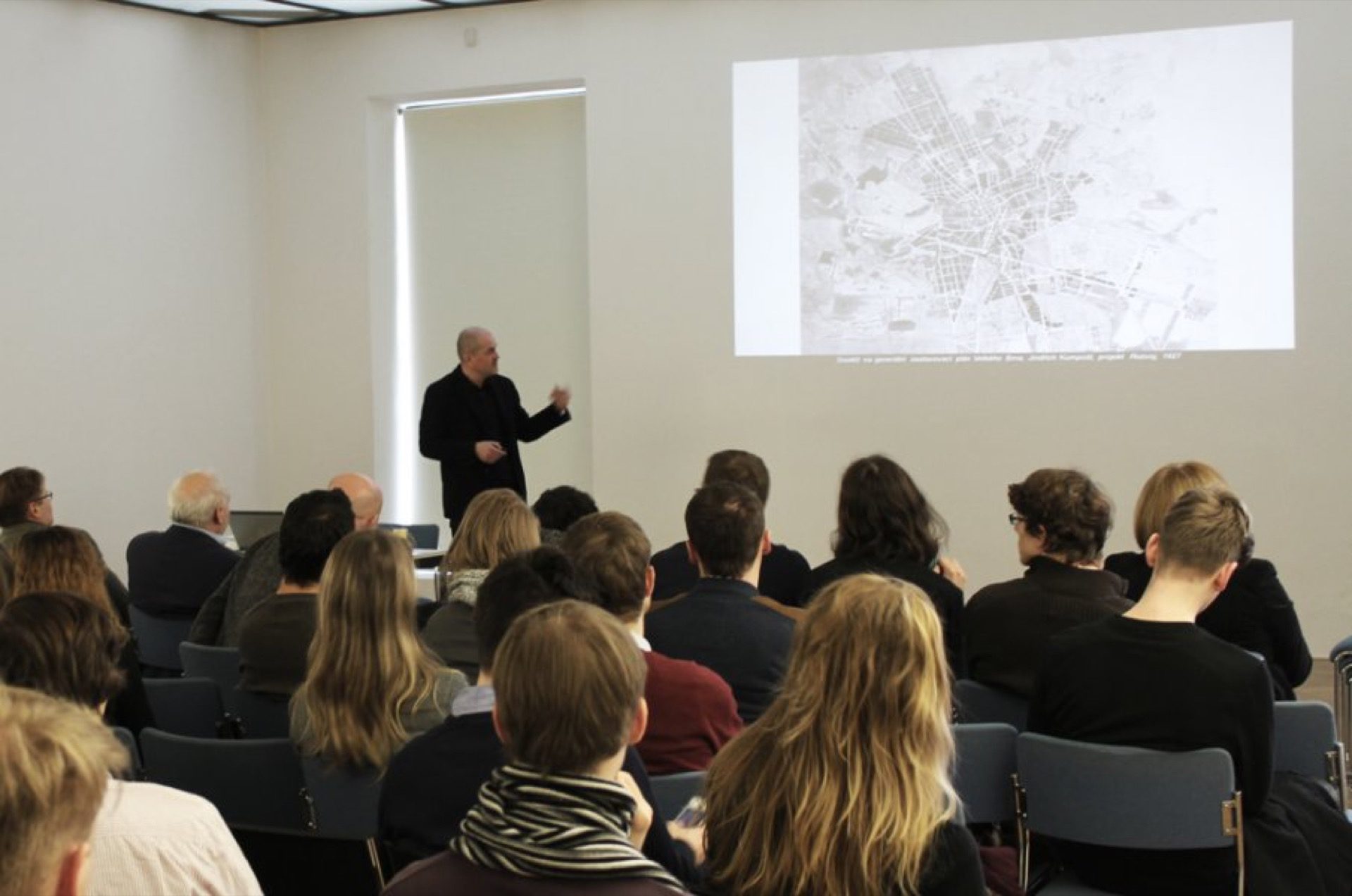 Přednáškový seminář v Domě umění města Brna