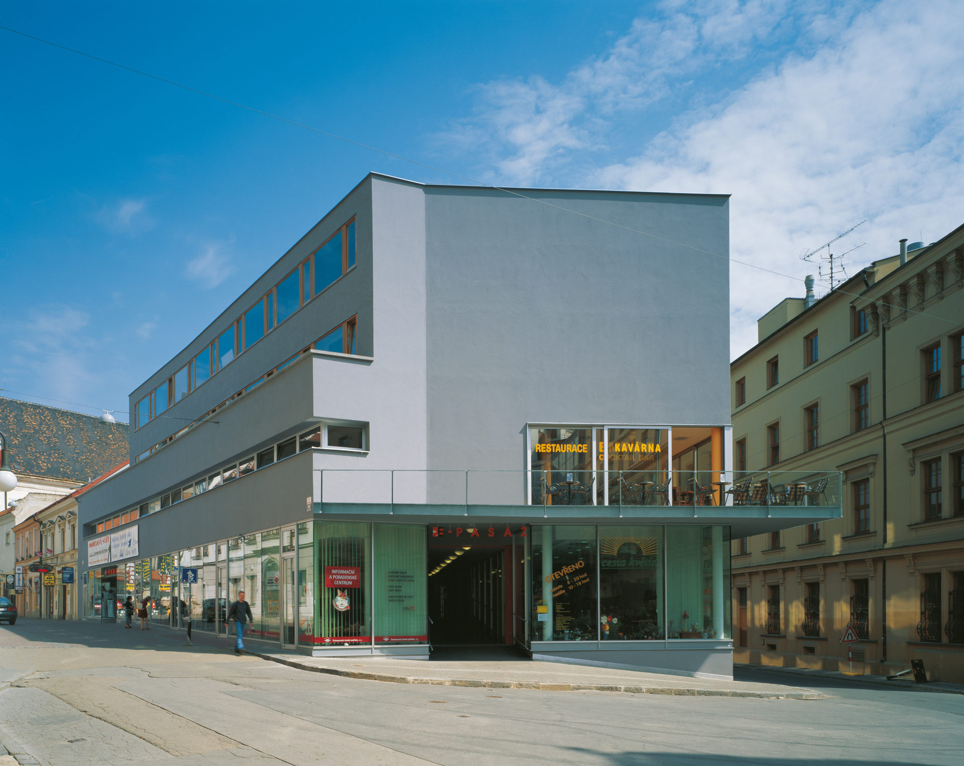 Multi-functional E-passage building, Brno