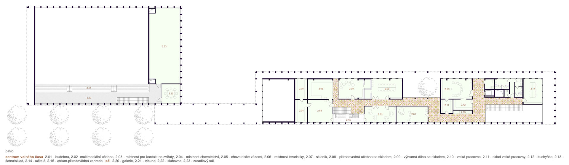 New Building of Community Center Bystrouška, Brno-Bystrc