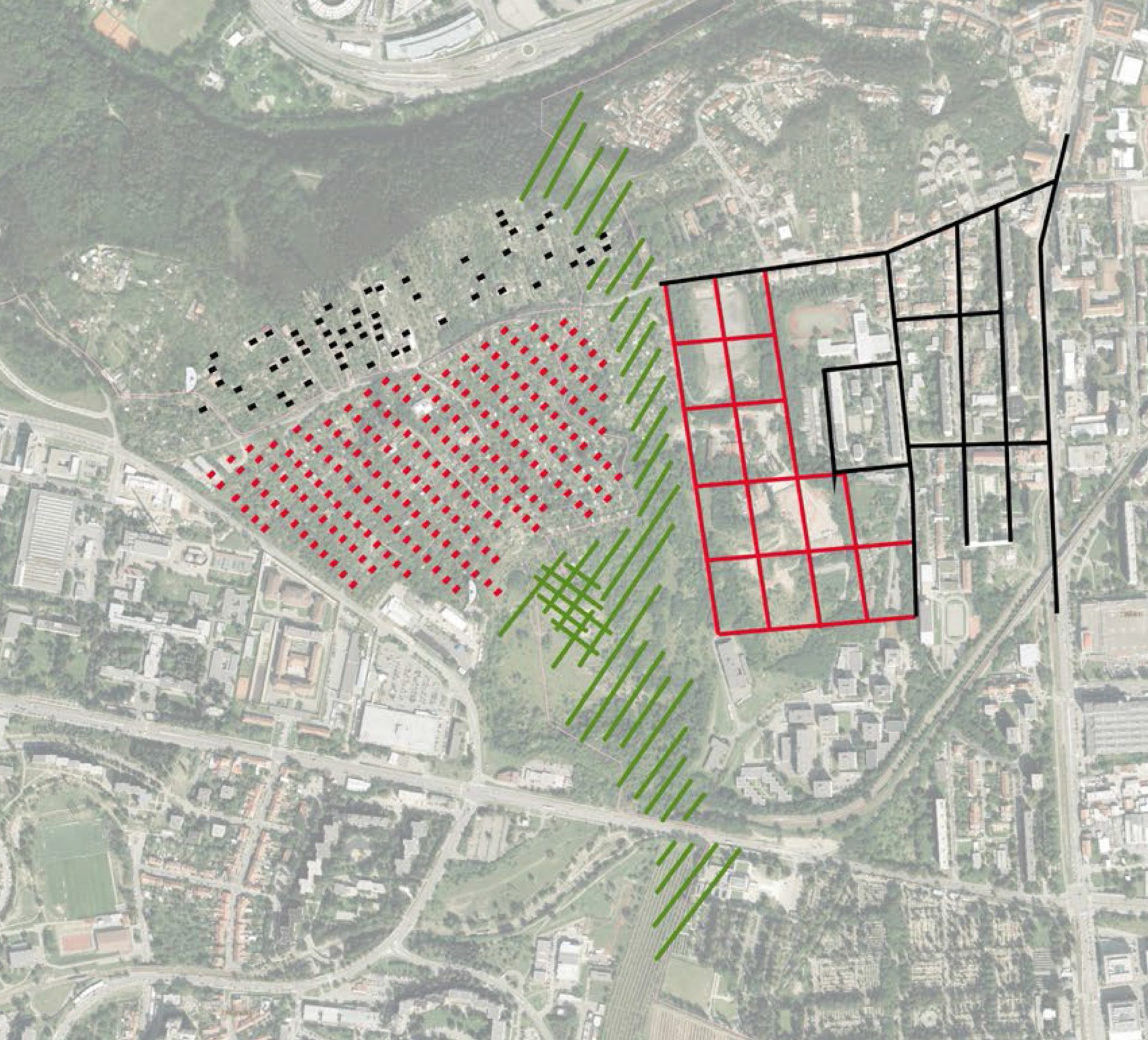 Territorial Study for Červený kopec