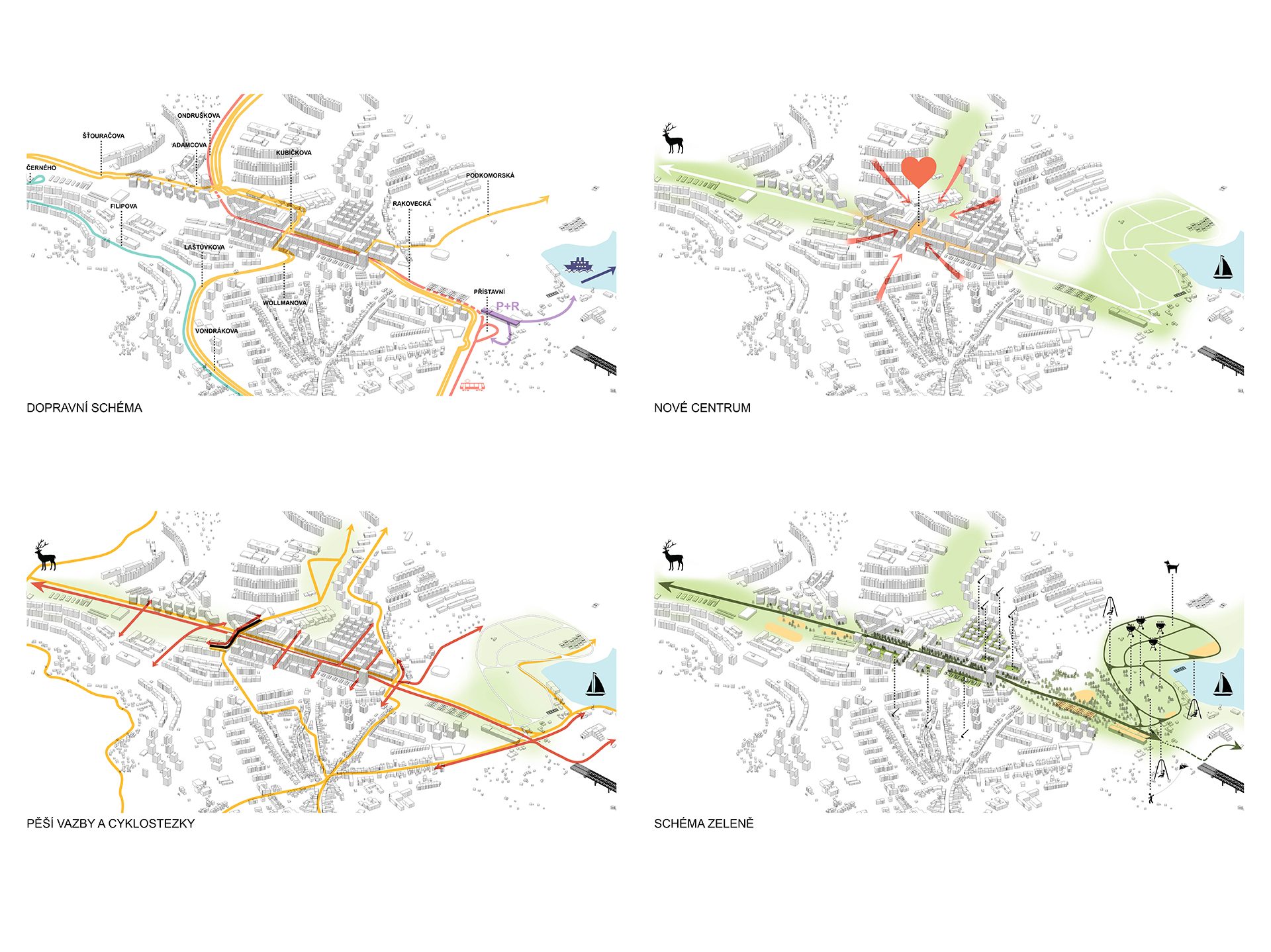 Urban-Traffic Study of the X43 Corridor and its Surroundings, Brno