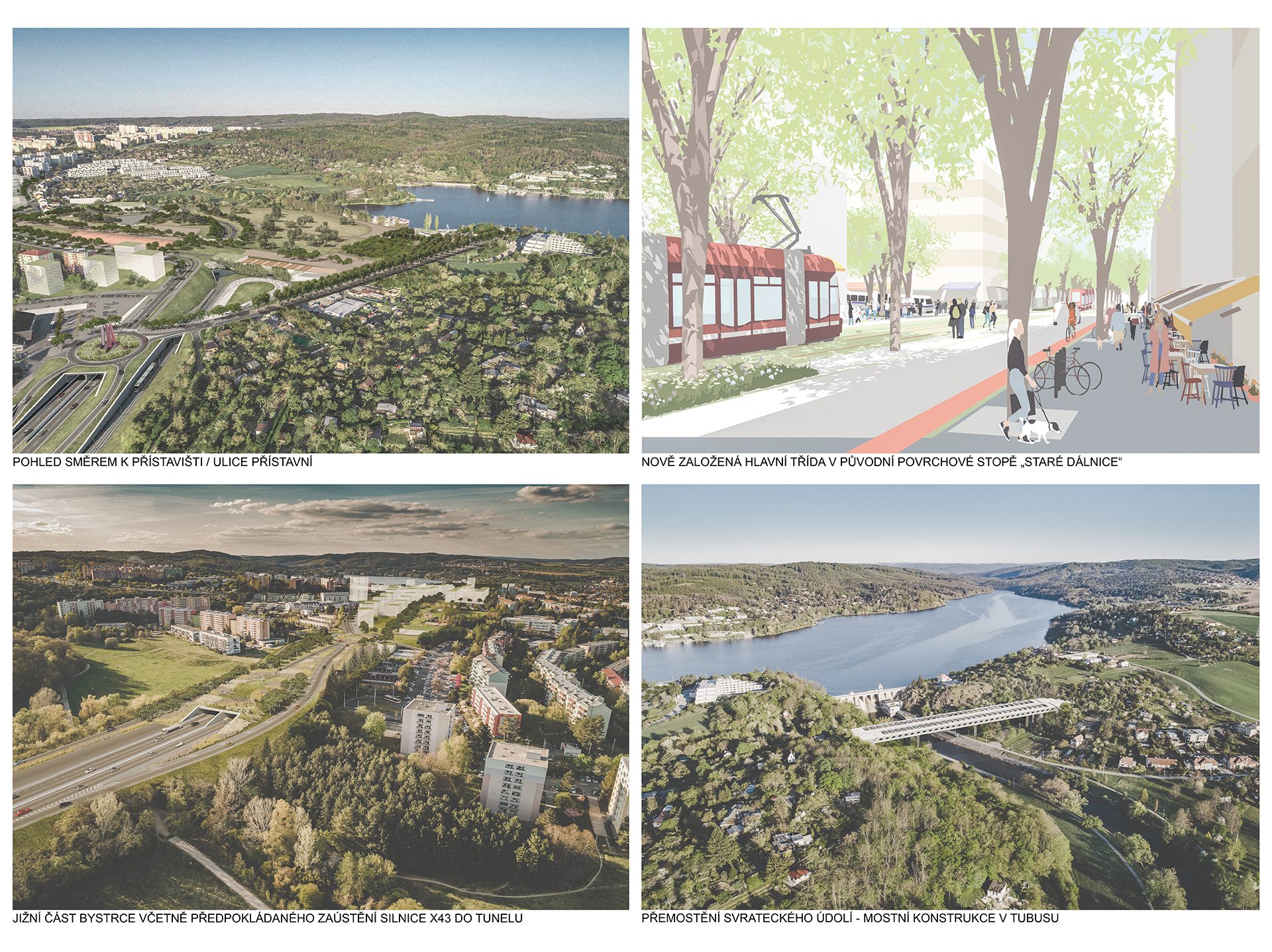 Urban-Traffic Study of the X43 Corridor and its Surroundings, Brno