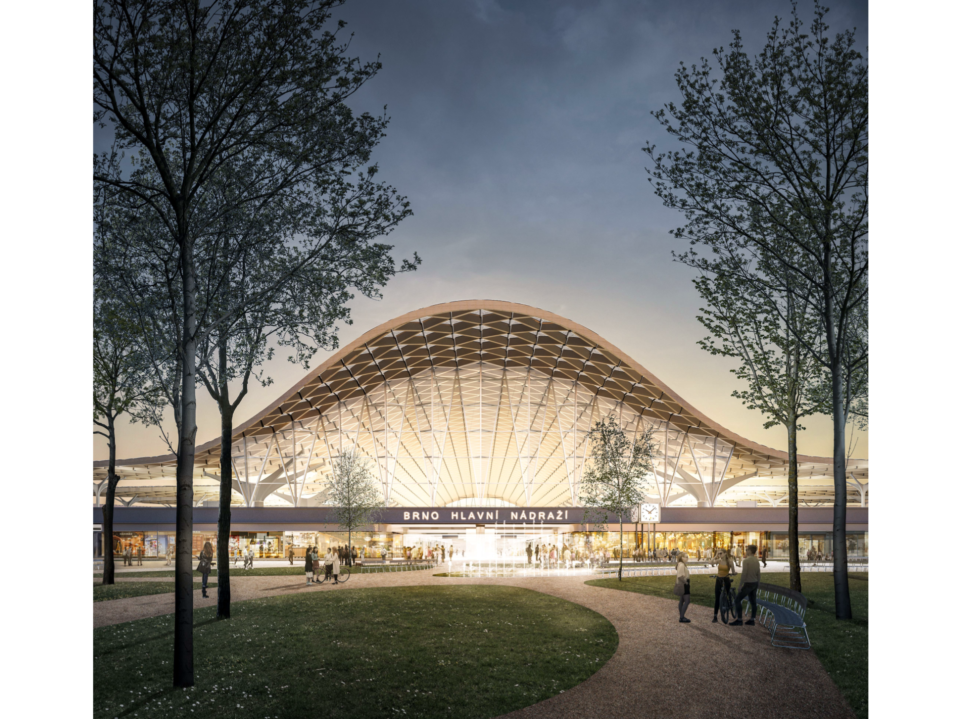 Brno New Main Train Station