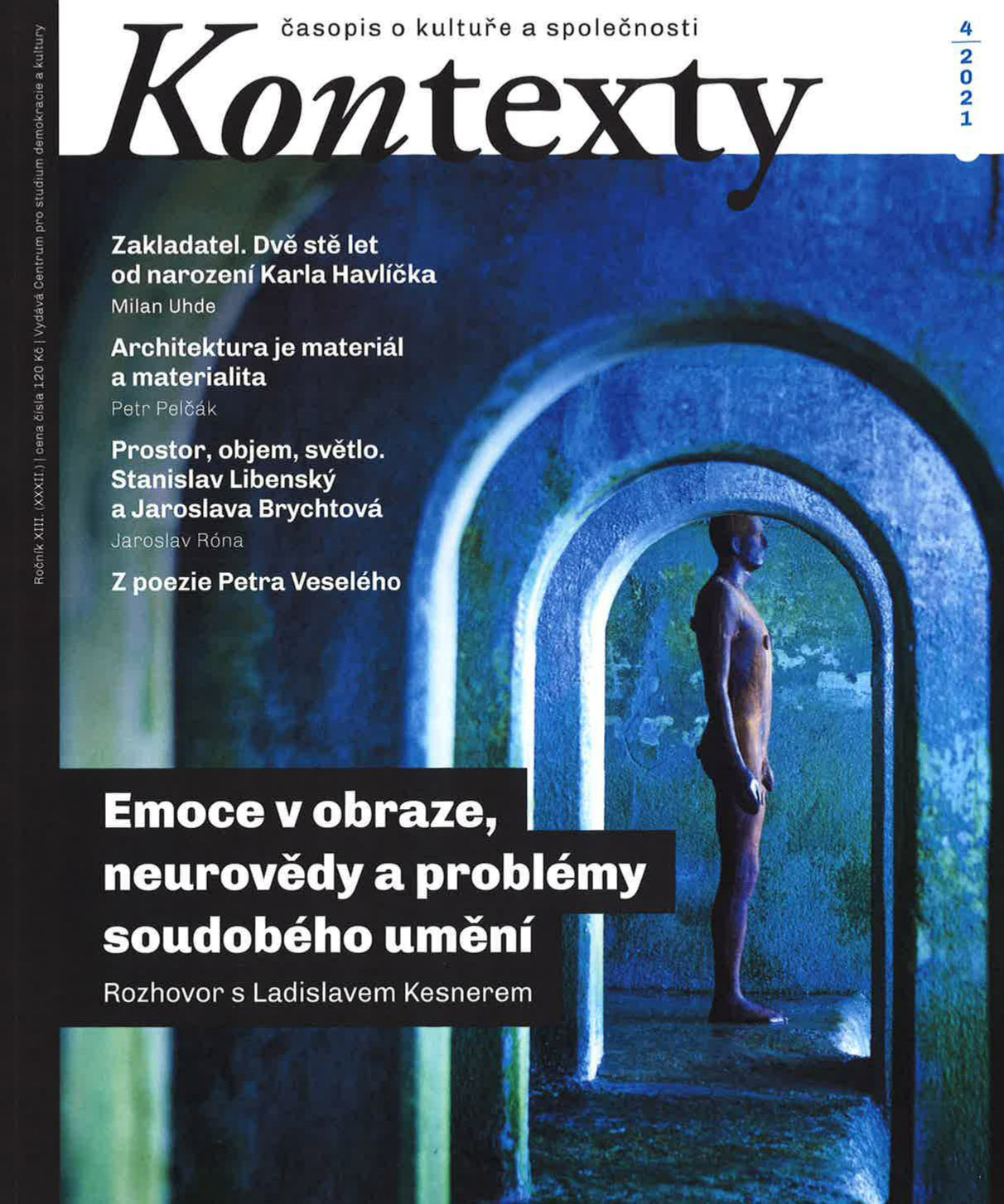 Článek Petra Pelčáka „Architektura je materiál a materialita“ v časopise Kontexty