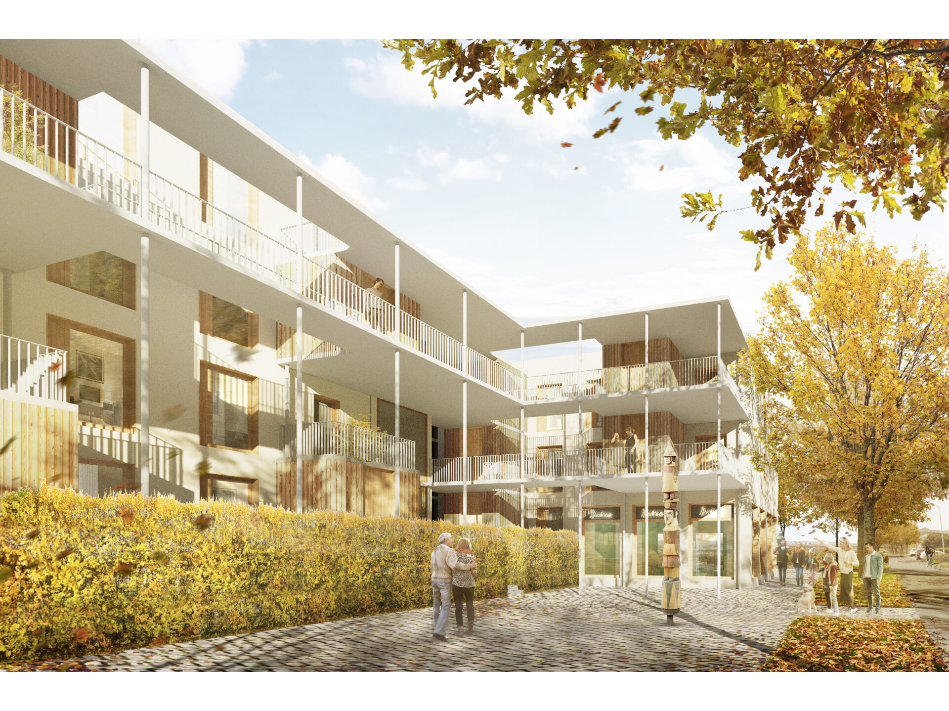 Cooperative apartment houses, Brno – Přízřenice