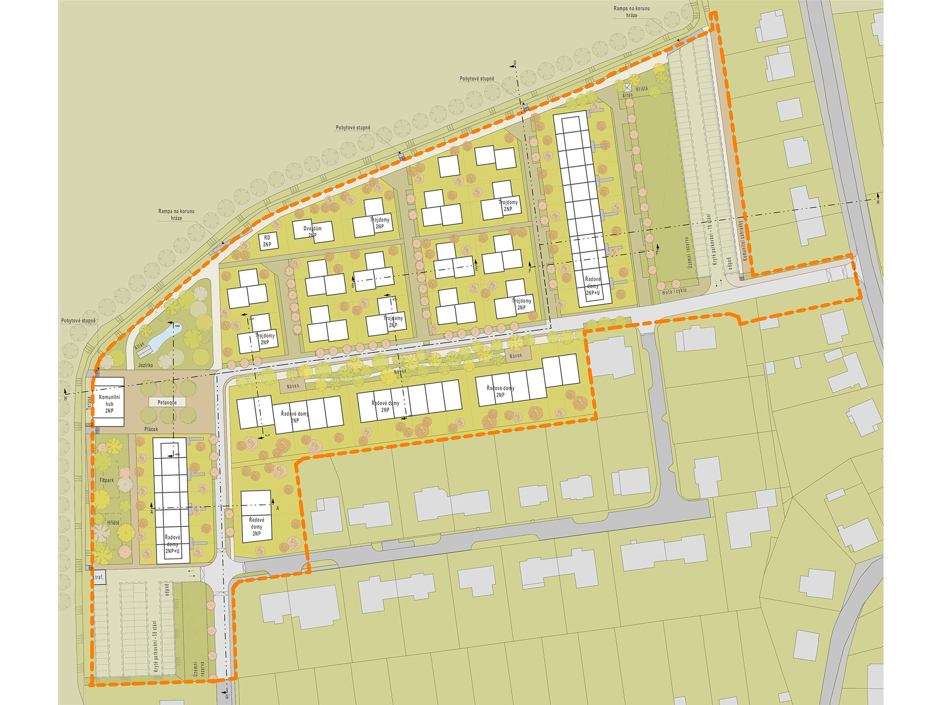 Territorial Study of Chytré Líchy, Židlochovice