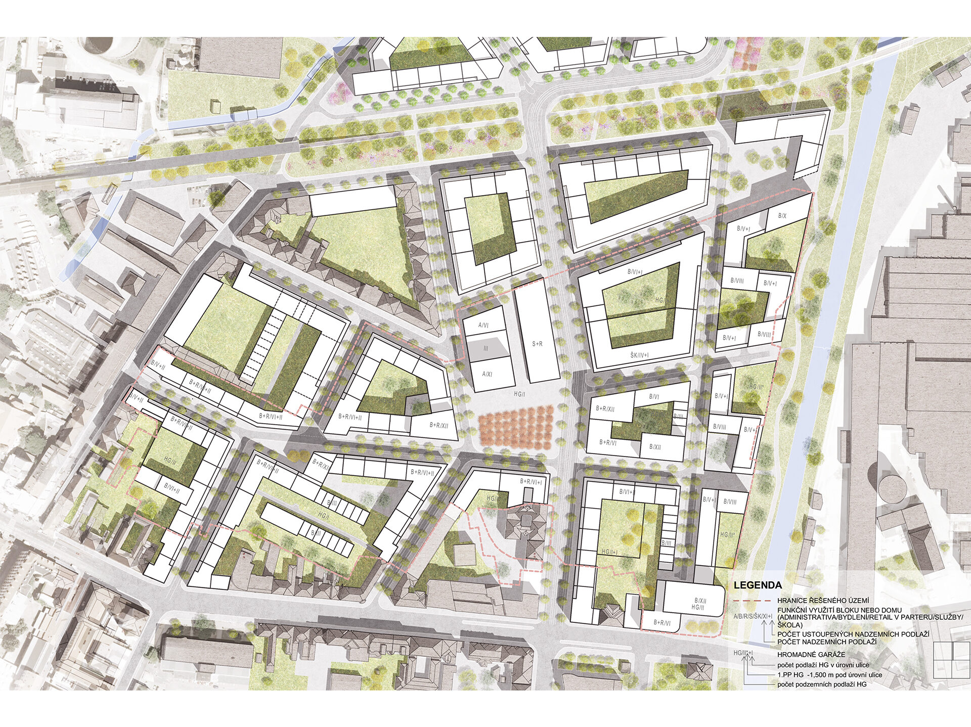 Redevelopment of brownfield Šmeral, Brno