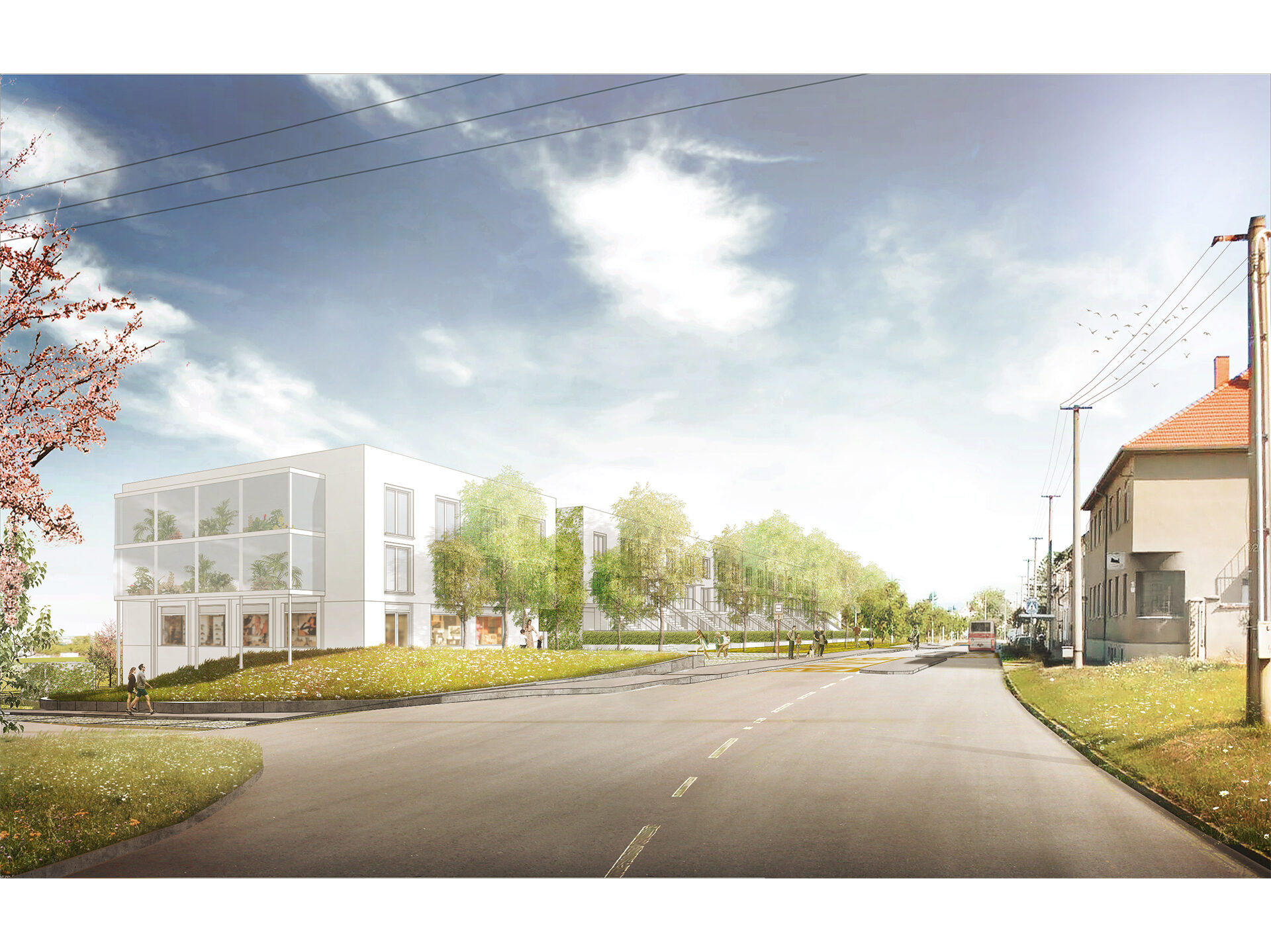 Cooperative apartment houses V Aleji, Brno – Holásky