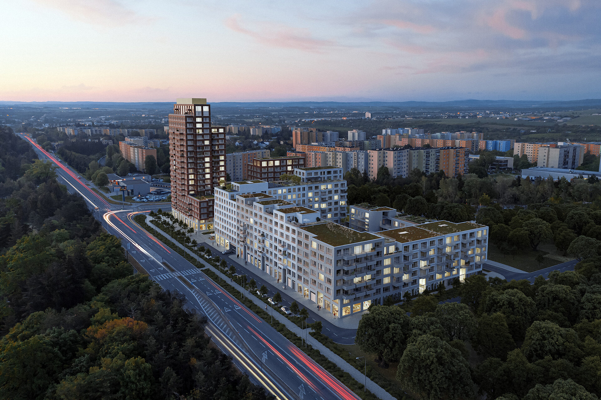 Residential Group BRIXX, Brno