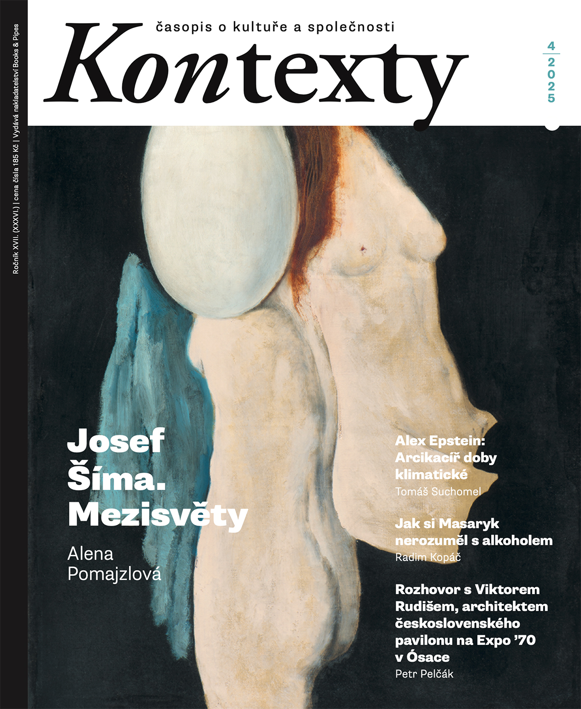 Rozhovor Petra Pelčáka s Viktorem Rudišem v časopise Kontexty