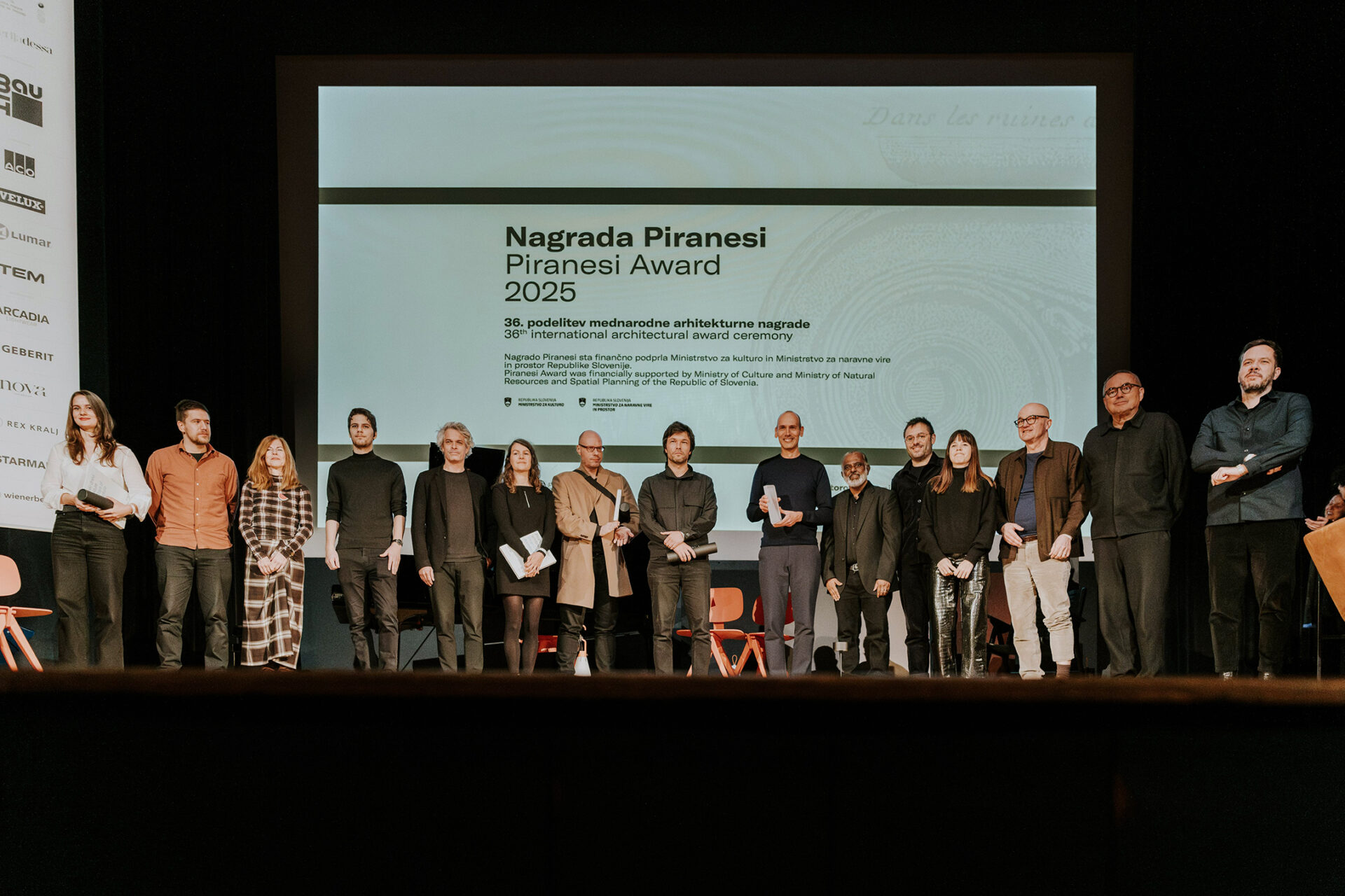 Petr Pelčák jako porotce a přednášející na 42.ročníku dnů architektury ve Slovinsku v Piranu