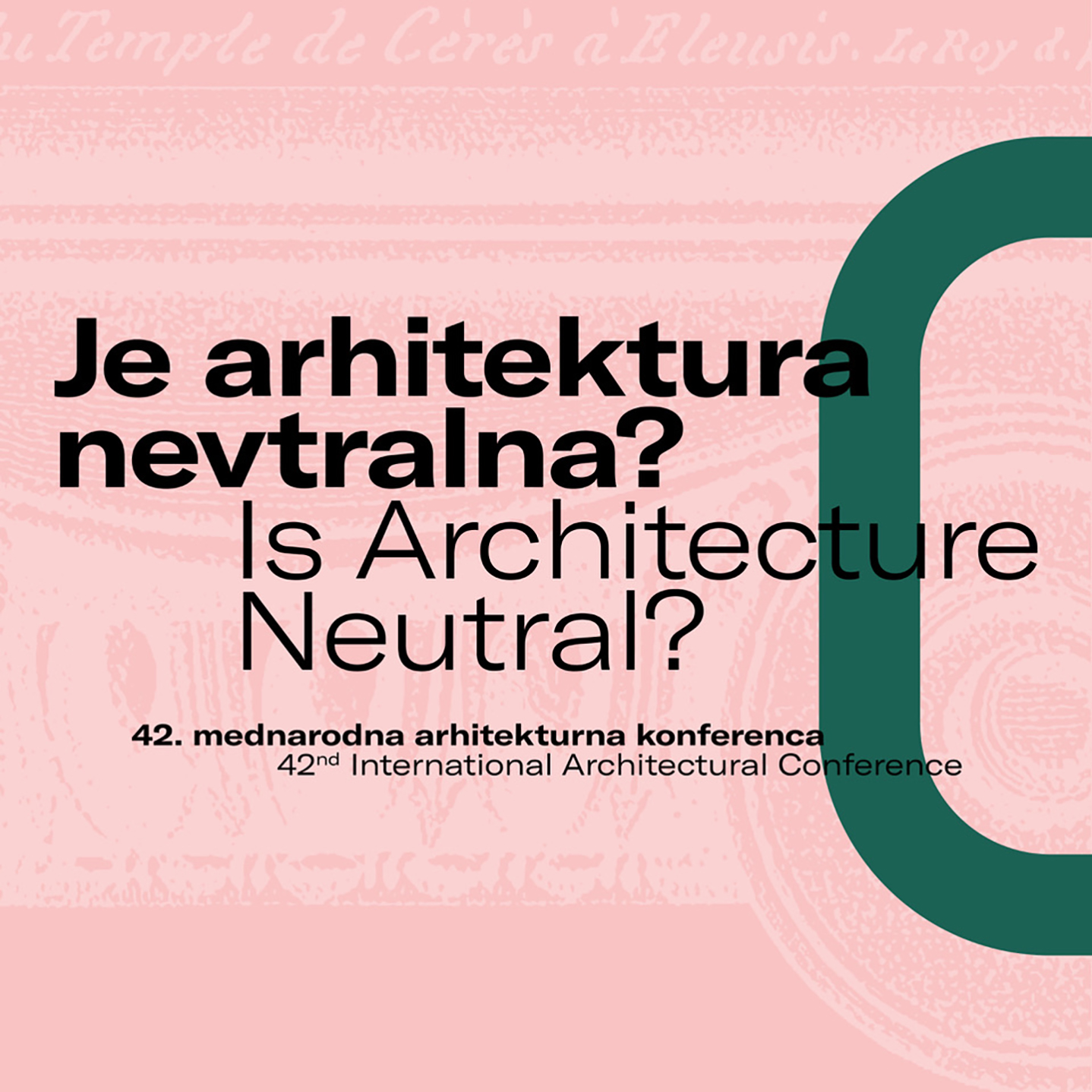 Petr Pelčák jako porotce a přednášející na 42.ročníku dnů architektury ve Slovinsku v Piranu